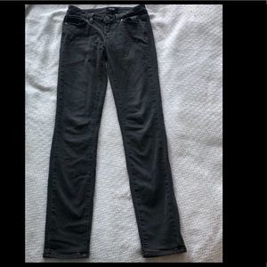 PAIGE Light Black Skinny Jeans Size 25